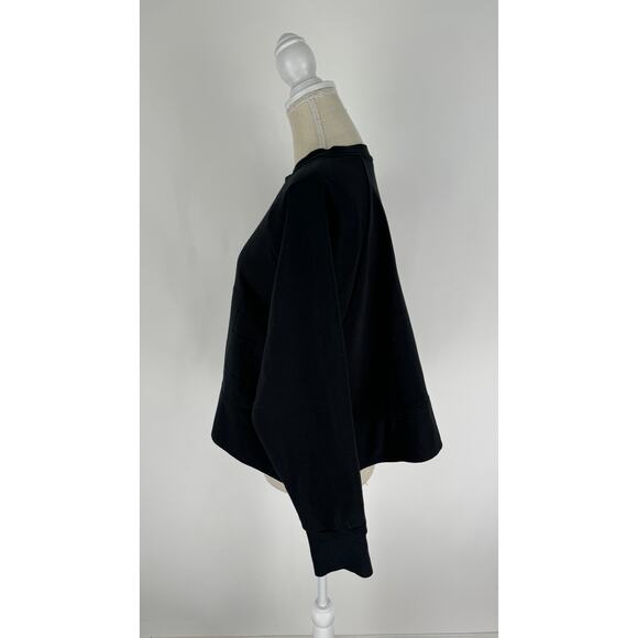 Nike Dry Versa Cropped Training Pullover Sweatshirt CD8793 Womens Large Black - Picture 5 of 12
